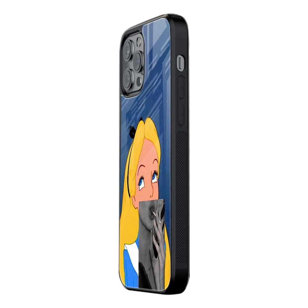 Slim Glass Back Phone Case for Multiple Brands iPhone, Samsung, Redmi, OnePlus, Oppo, Vivo