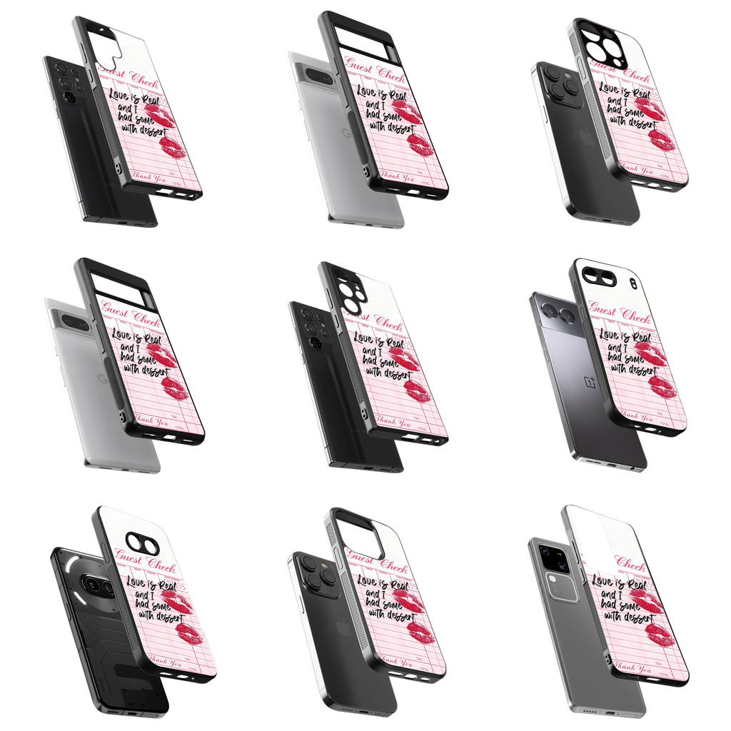 Durable Glass Back Mobile Case for iPhone, Samsung, OnePlus, Google Pixel, Redmi, Vivo, Oppo