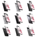 Durable Glass Back Mobile Case for iPhone, Samsung, OnePlus, Google Pixel, Redmi, Vivo, Oppo