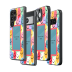 Polaroid Personalised Glass Phone Case