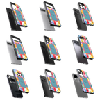 Polaroid Personalised Glass Phone Case