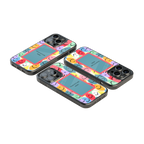 Polaroid Personalised Glass Phone Case