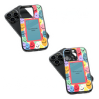 Polaroid Personalised Glass Phone Case