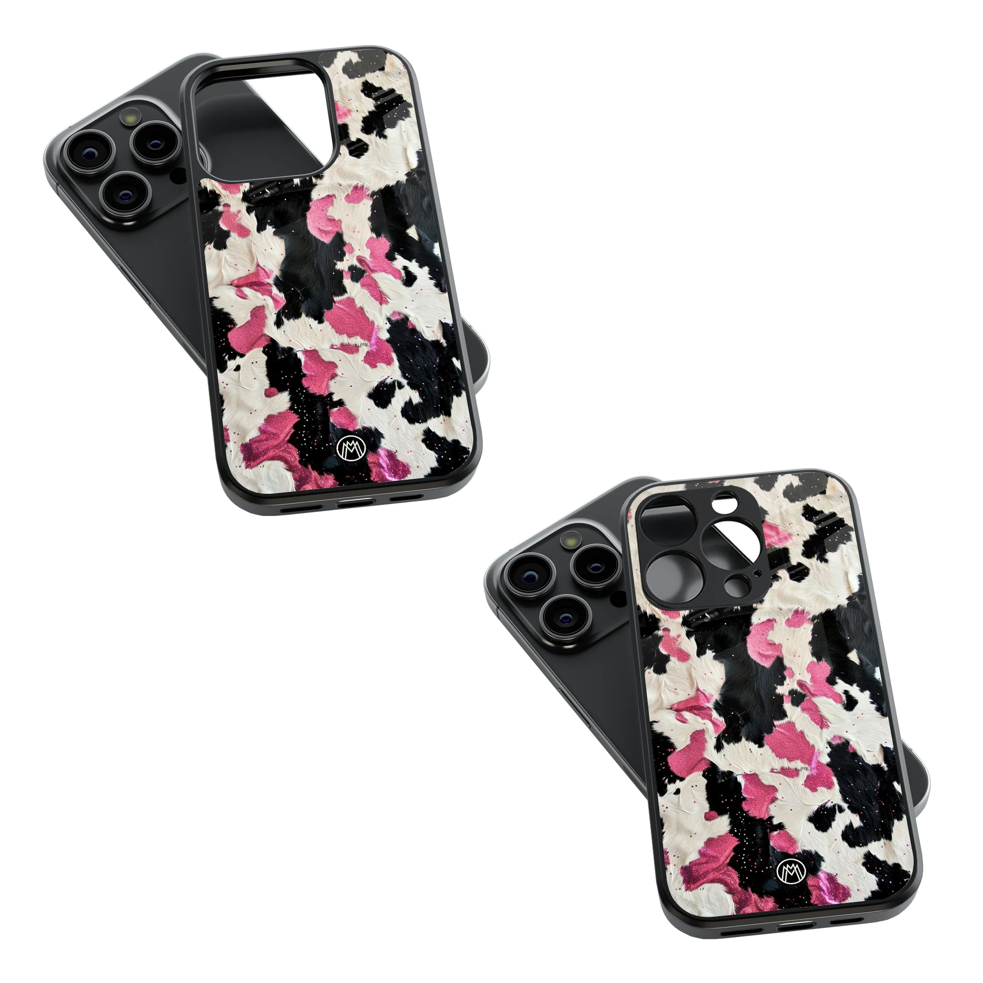 Trendy Glass Back Mobile Case for iPhone, Samsung, Redmi, OnePlus, Google Pixel, Motorola