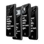 Stylish Glass Back Case for All Smartphones iPhone, Samsung, OnePlus, Pixel, Redmi, Oppo, Vivo, Motorola