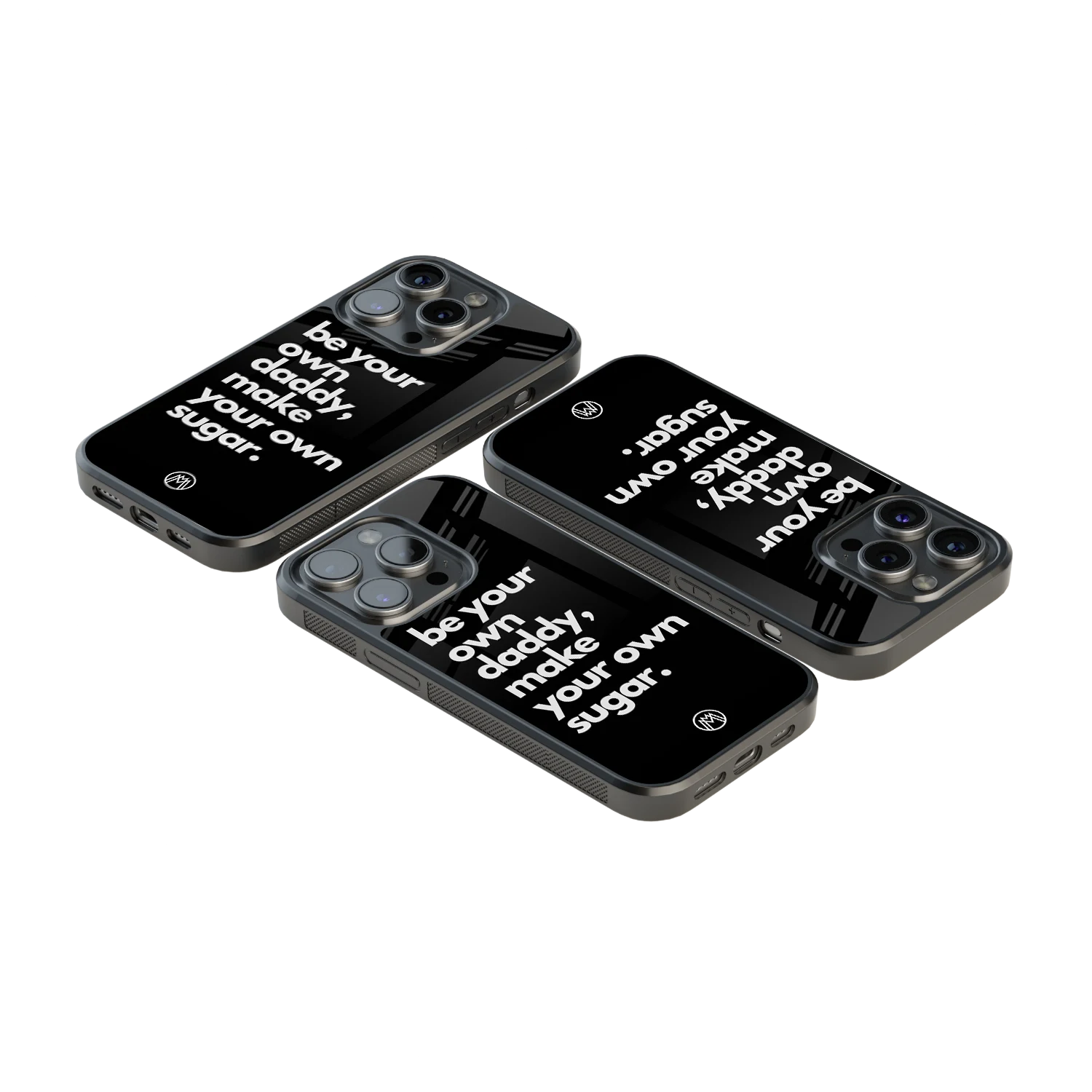 Luxury Glass Back Mobile Cover for iPhone, Samsung Galaxy, OnePlus, Pixel, Redmi & More