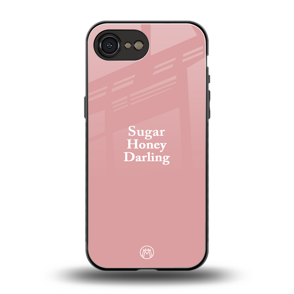 suger honey darling back phone cover | glass case for iphone 16e