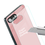 suger honey darling back phone cover | glass case for iphone 16e