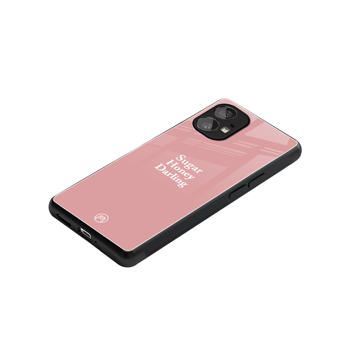 suger honey darling back phone cover | glass case for nothing phone 1