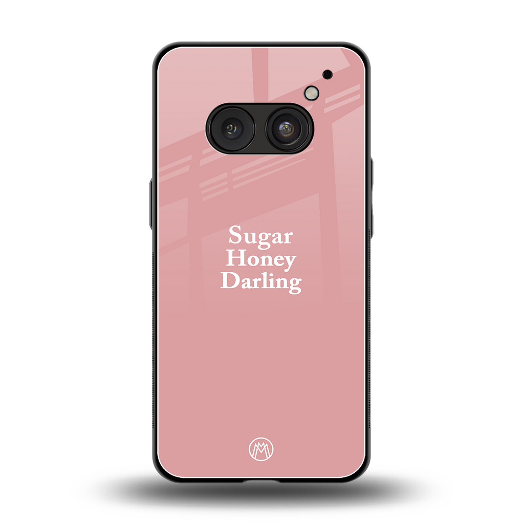 suger honey darling back phone cover | glass case for nothing phone 2a