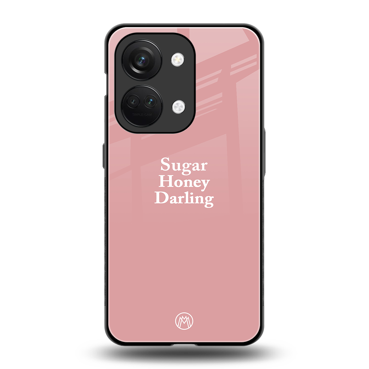 suger honey darling back phone cover | glass case for oneplus nord 3