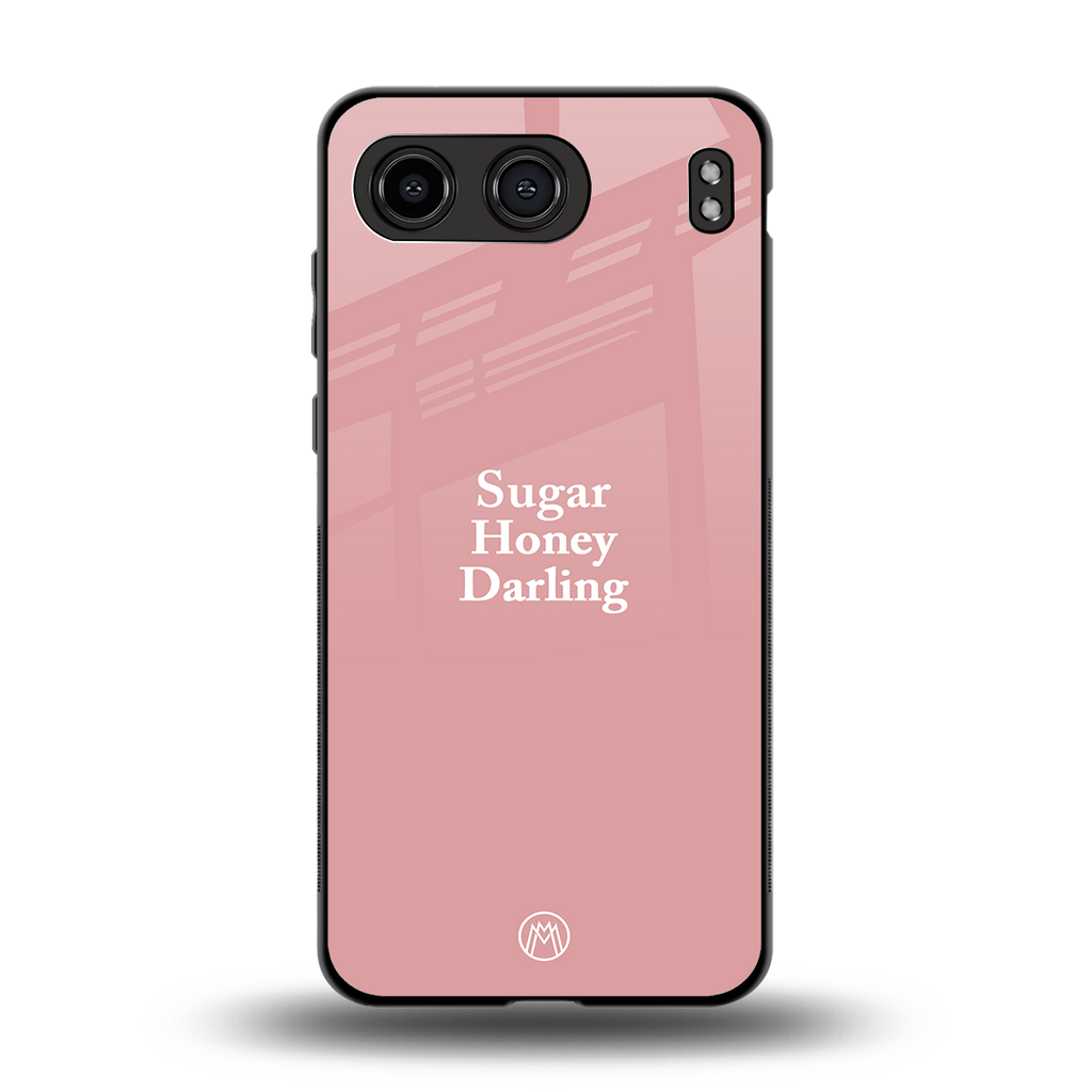 suger honey darling back phone cover | glass case for oneplus nord 4