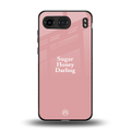 suger honey darling back phone cover | glass case for oneplus nord 4