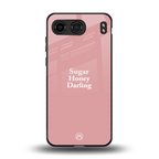 suger honey darling back phone cover | glass case for oneplus nord 4
