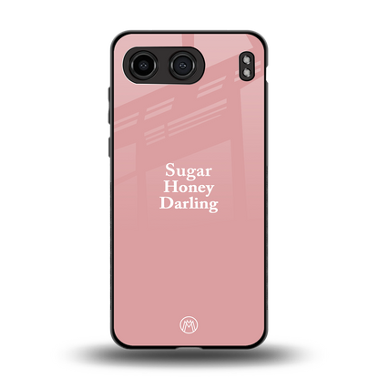 suger honey darling back phone cover | glass case for oneplus nord 4