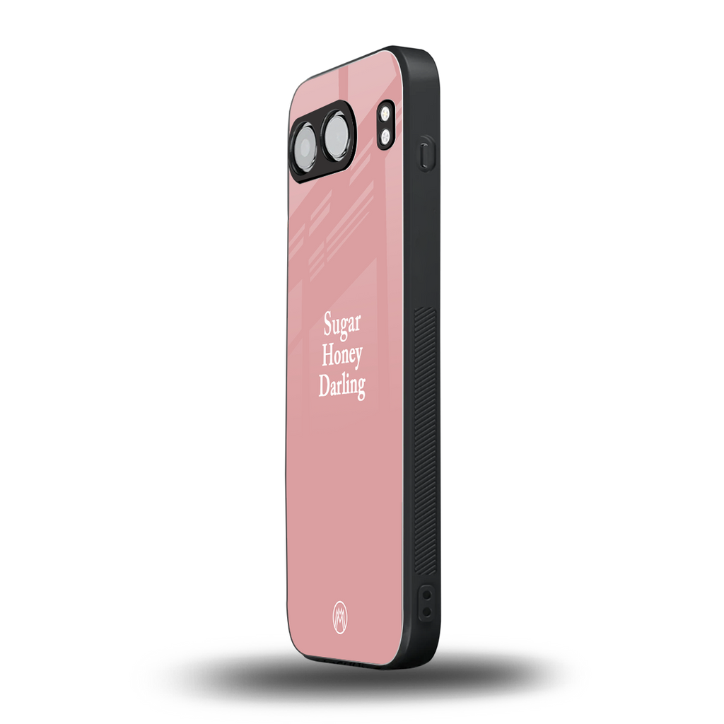 suger honey darling back phone cover | glass case for oneplus nord 4