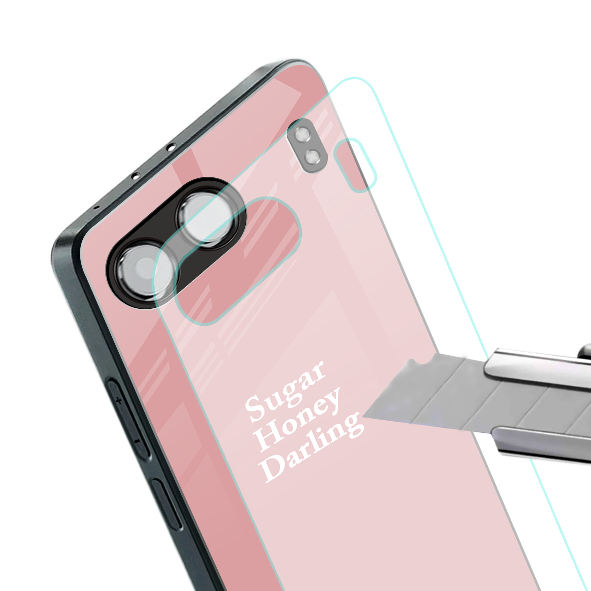 suger honey darling back phone cover | glass case for oneplus nord 4