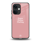 suger honey darling back phone cover | glass case for oneplus nord ce 3