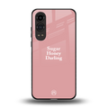 suger honey darling back phone cover | glass case for oneplus nord ce 4 lite