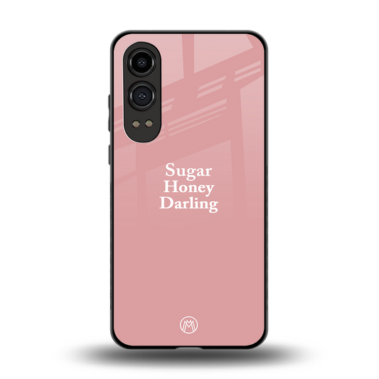 suger honey darling back phone cover | glass case for oneplus nord ce 4 lite