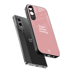suger honey darling back phone cover | glass case for oneplus nord ce 4 lite