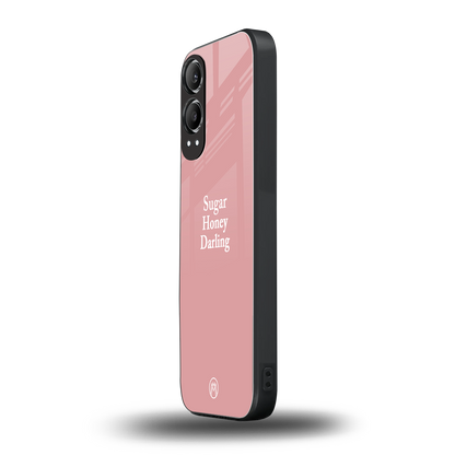 suger honey darling back phone cover | glass case for oneplus nord ce 4 lite