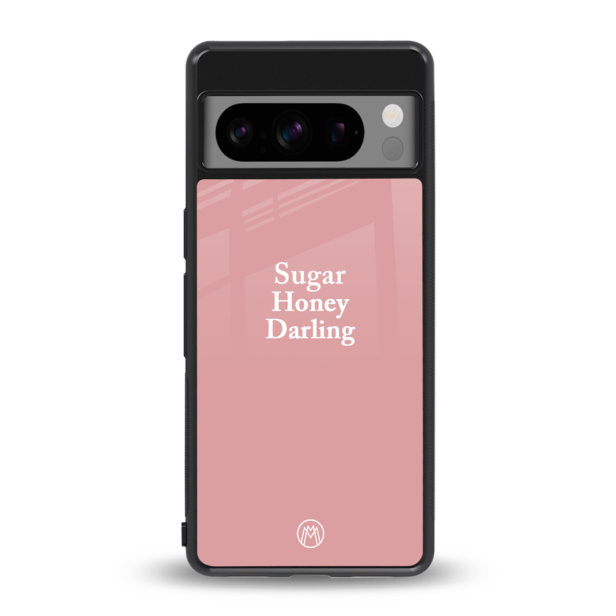 suger honey darling back phone cover | glass case for google pixel 8 pro