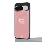 suger honey darling back phone cover | glass case for google pixel 9