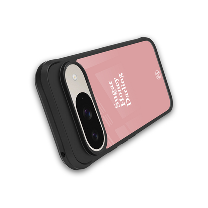 suger honey darling back phone cover | glass case for google pixel 9