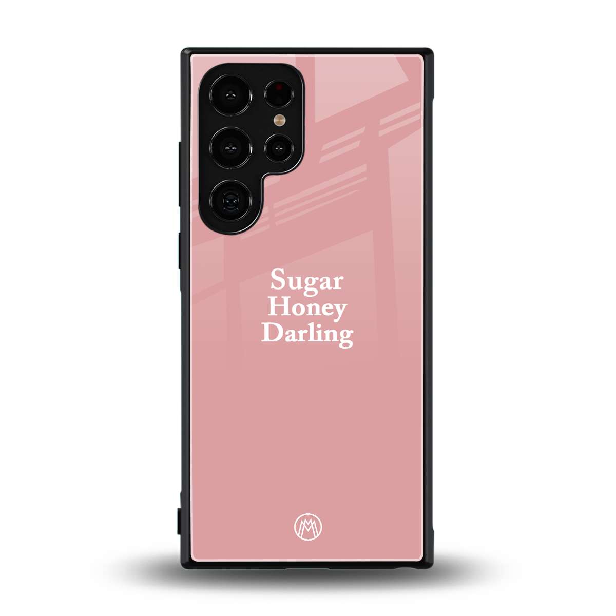 suger honey darling back phone cover | glass case for samsung galaxy s23 ultra