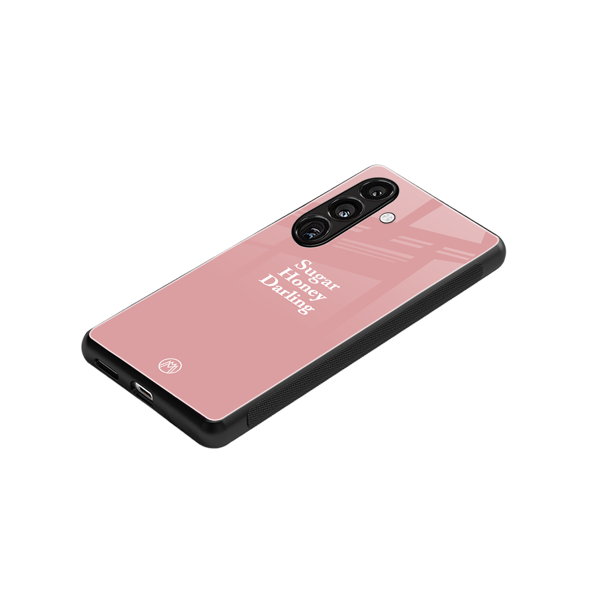 suger honey darling back phone cover | glass case for samsung galaxy s25