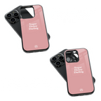 Trendy Glass Back Mobile Case for iPhone, Samsung, Redmi, OnePlus, Google Pixel, Motorola