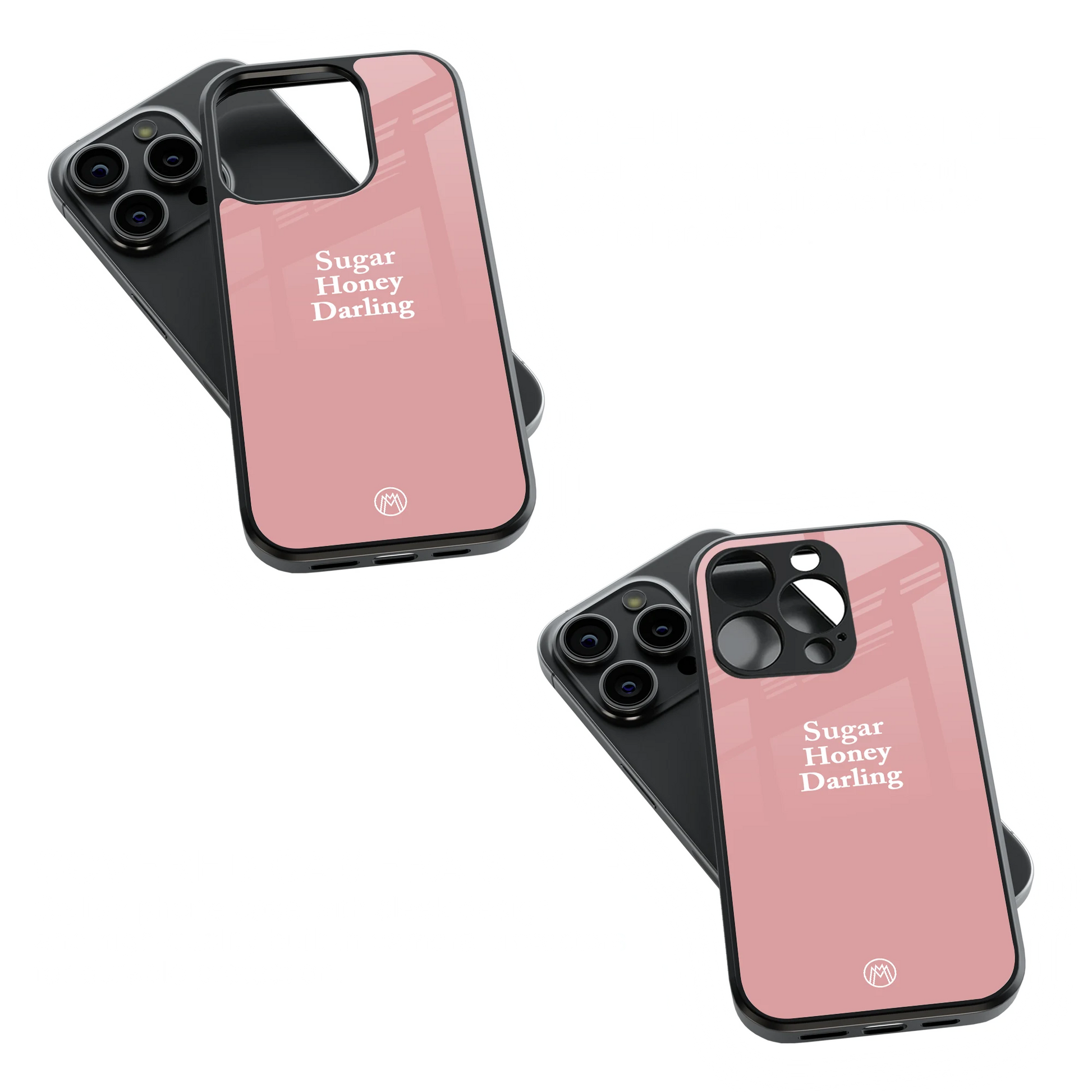 Trendy Glass Back Mobile Case for iPhone, Samsung, Redmi, OnePlus, Google Pixel, Motorola