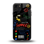 summer motivation back phone cover | glass case for iphone 15