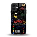 summer motivation back phone cover | glass case for iphone 16