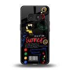 summer motivation back phone cover | glass case for nothing phone 2a