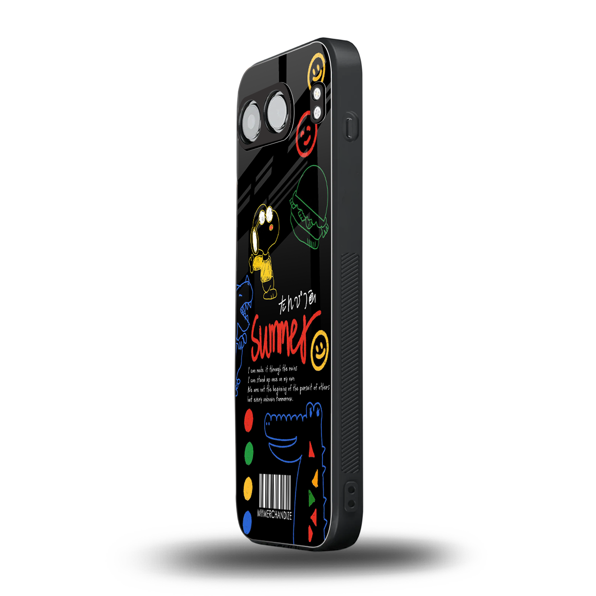 summer motivation back phone cover | glass case for oneplus nord 4