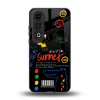 summer motivation back phone cover | glass case for oneplus nord ce 4