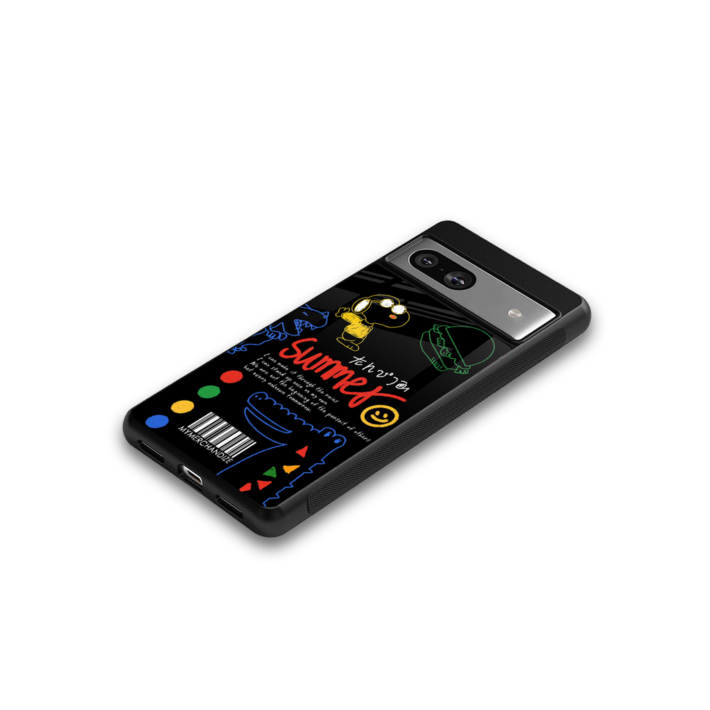 summer motivation back phone cover | glass case for Google Pixel 7