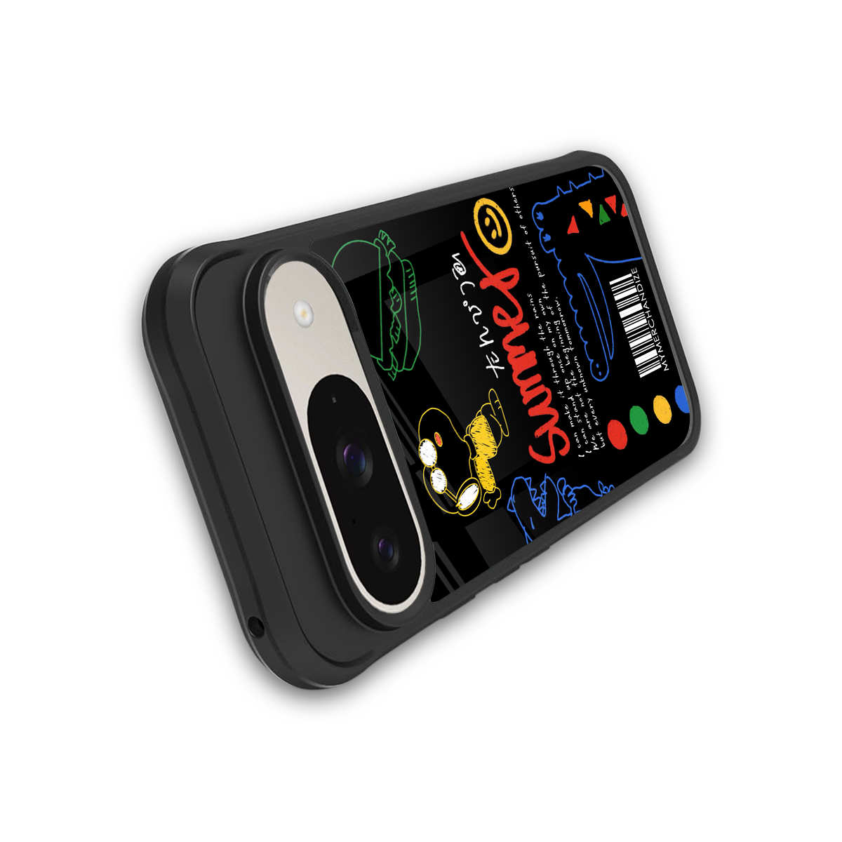 summer motivation back phone cover | glass case for google pixel 9