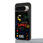 summer motivation back phone cover | glass case for google pixel 9 pro