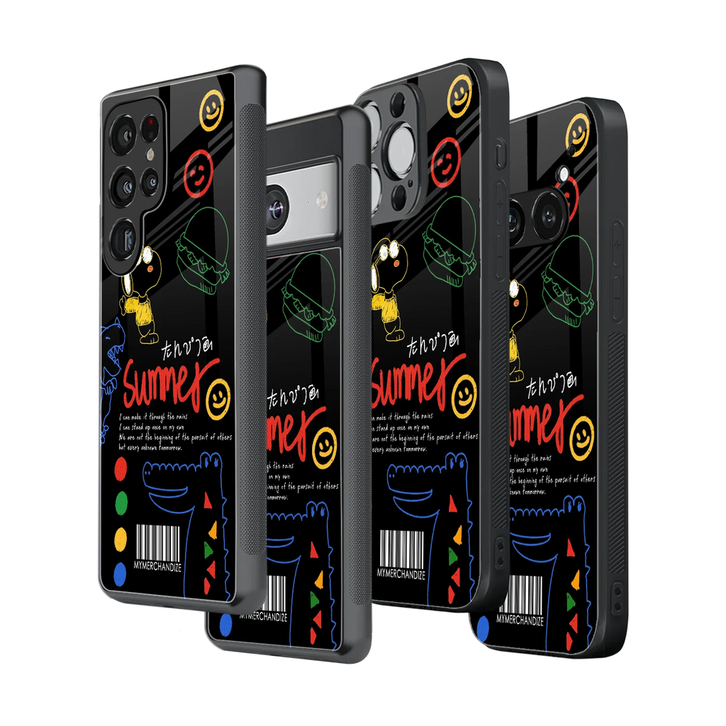 Stylish Glass Back Case for All Smartphones – iPhone, Samsung, OnePlus, Pixel, Redmi, Oppo, Vivo, Motorola