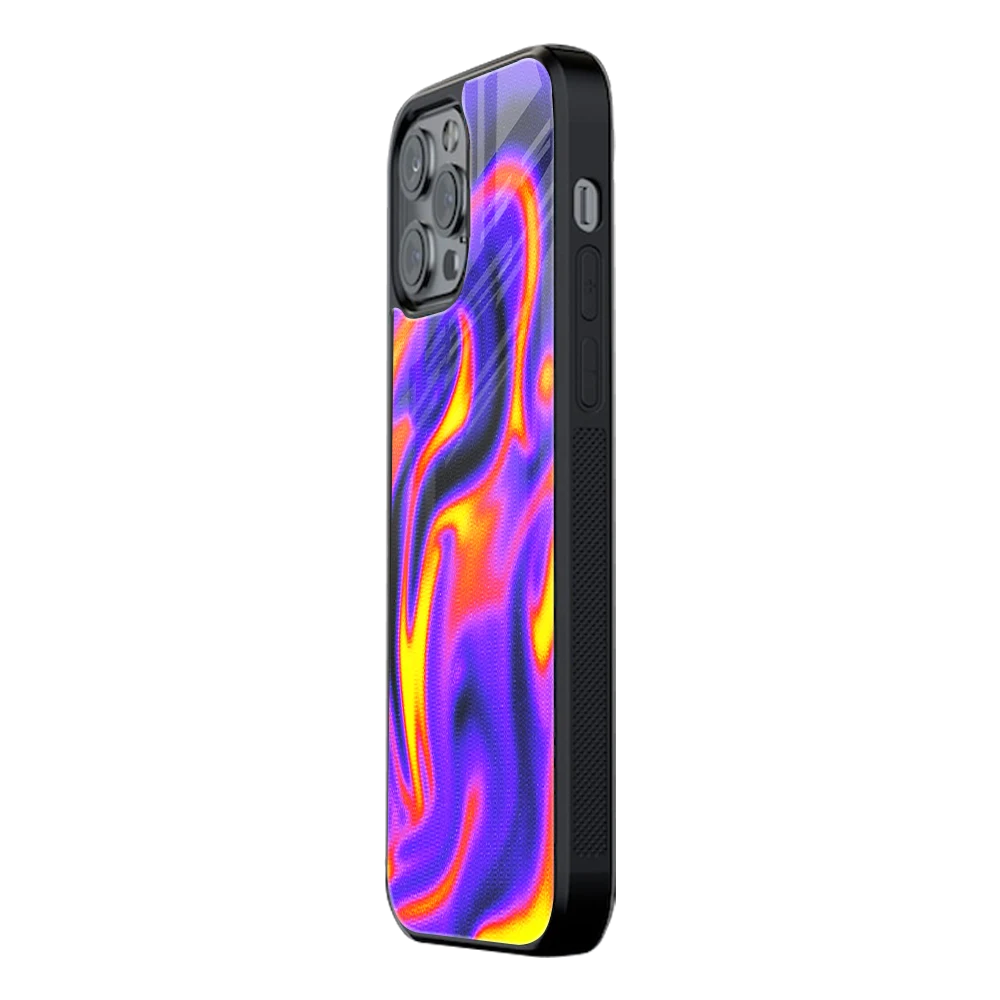 Slim Glass Back Phone Case for Multiple Brands iPhone, Samsung, Redmi, OnePlus, Oppo, Vivo