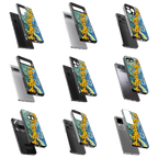 Durable Glass Back Mobile Case for iPhone, Samsung, OnePlus, Google Pixel, Redmi, Vivo, Oppo
