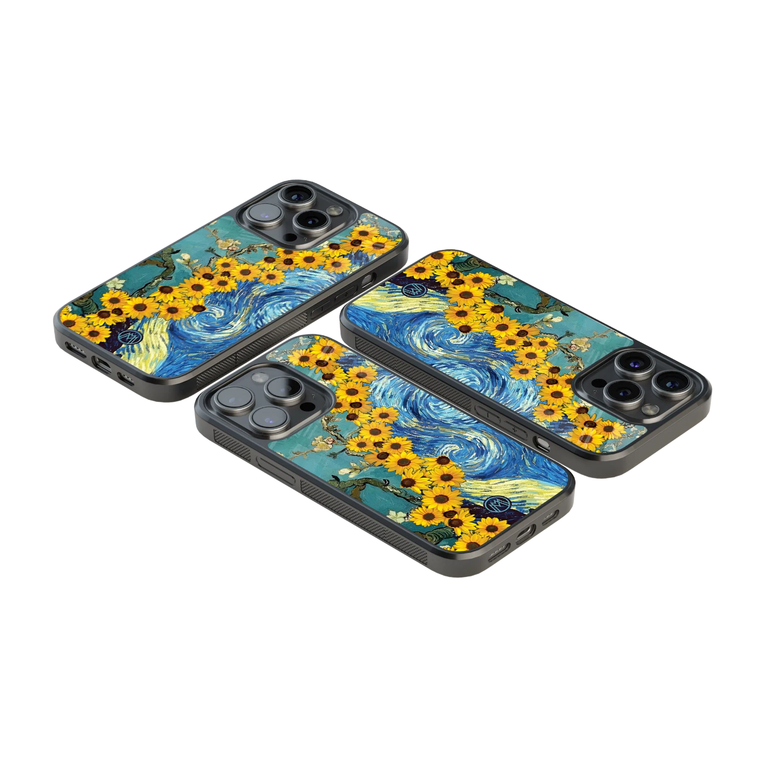 Luxury Glass Back Mobile Cover for iPhone, Samsung Galaxy, OnePlus, Pixel, Redmi & More