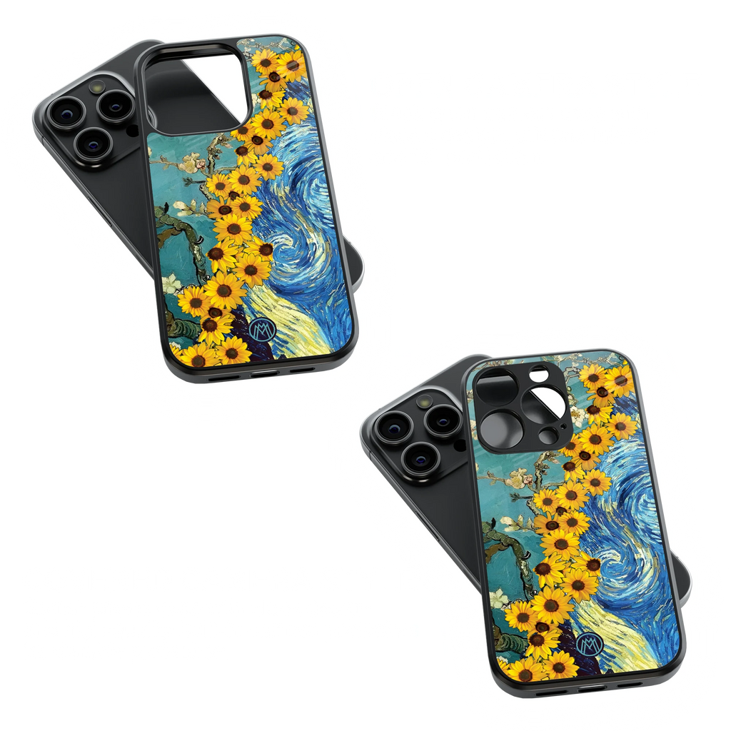 Trendy Glass Back Mobile Case for iPhone, Samsung, Redmi, OnePlus, Google Pixel, Motorola