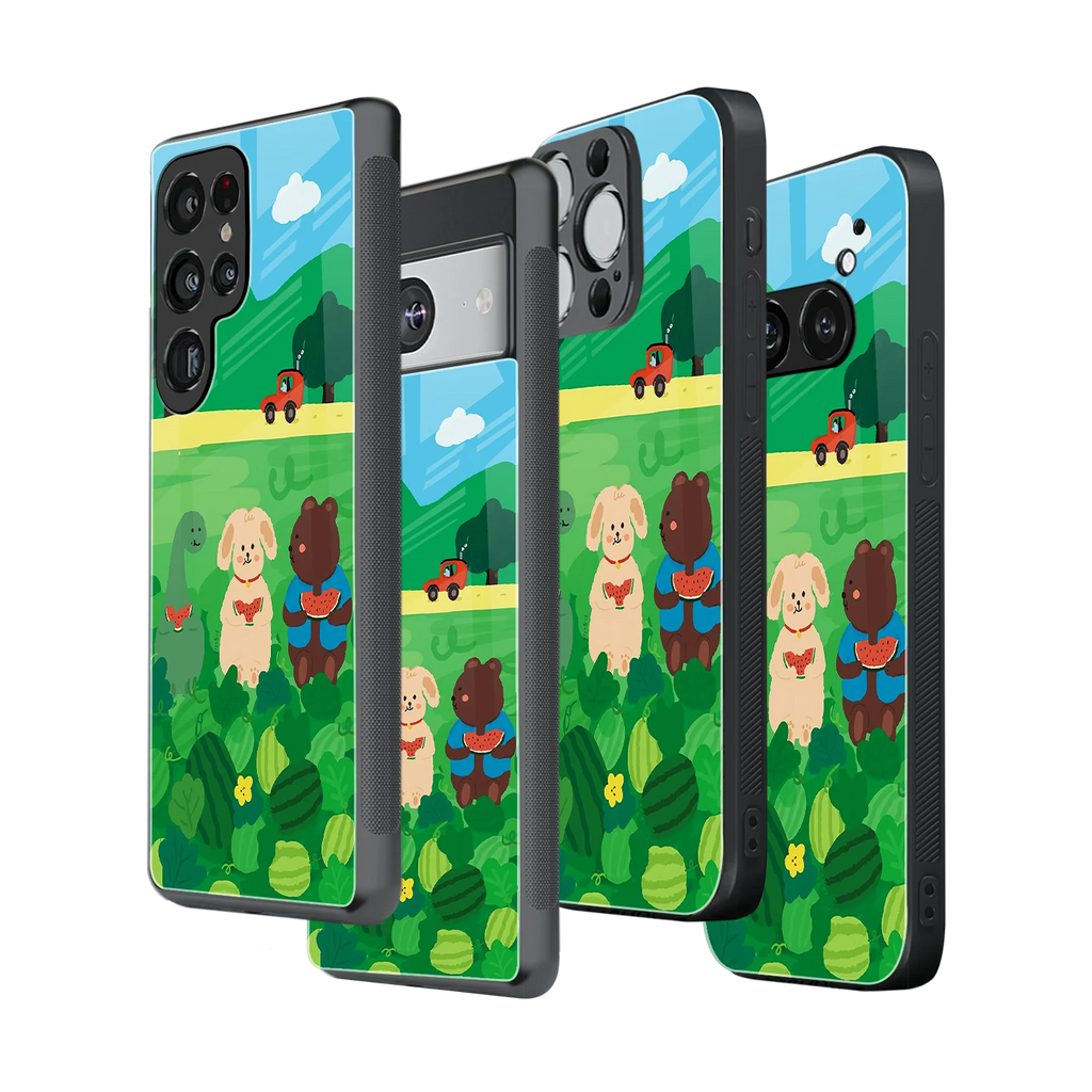 Stylish Glass Back Case for All Smartphones iPhone, Samsung, OnePlus, Pixel, Redmi, Oppo, Vivo, Motorola