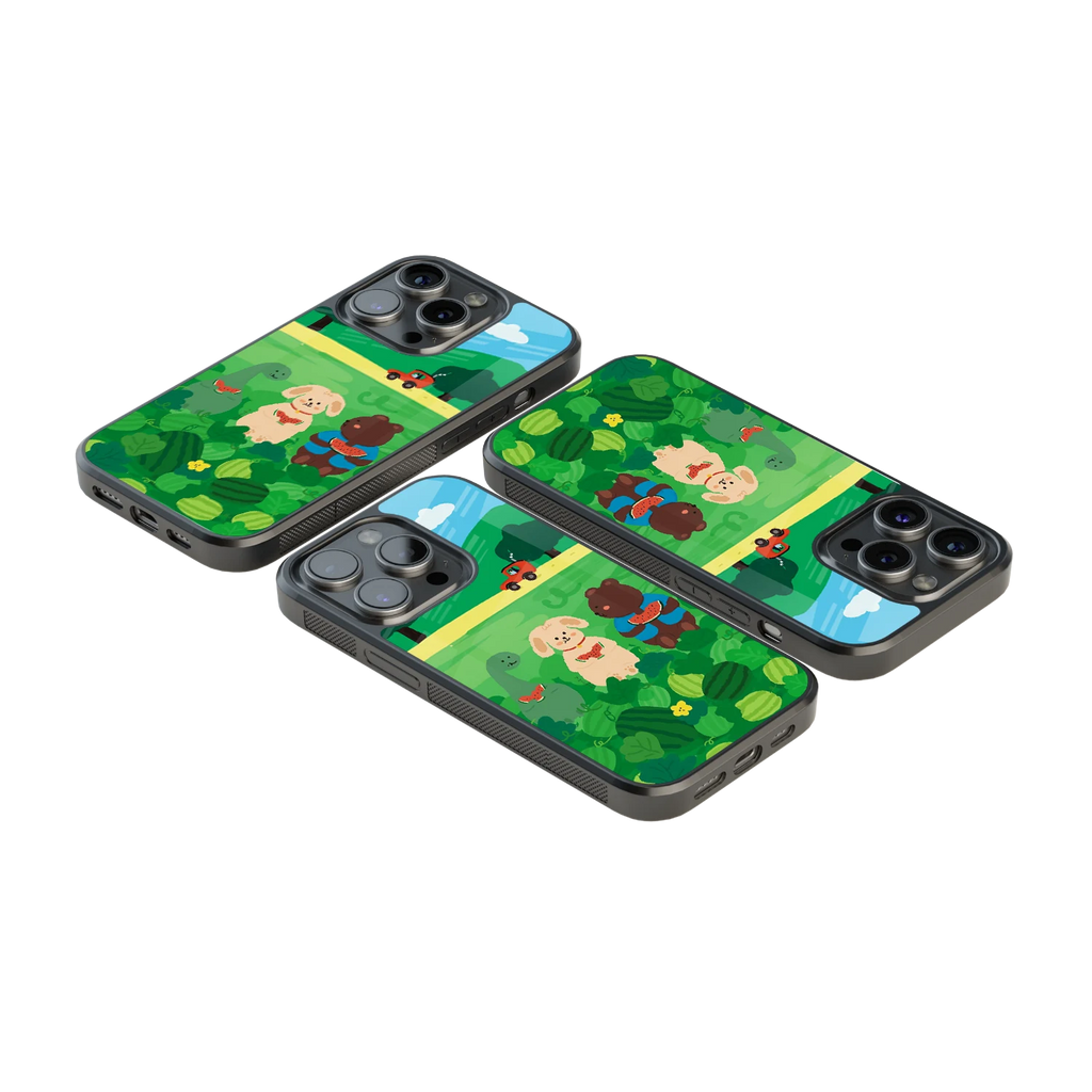 Luxury Glass Back Mobile Cover for iPhone, Samsung Galaxy, OnePlus, Pixel, Redmi & More