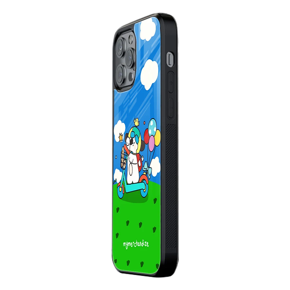Slim Glass Back Phone Case for Multiple Brands iPhone, Samsung, Redmi, OnePlus, Oppo, Vivo