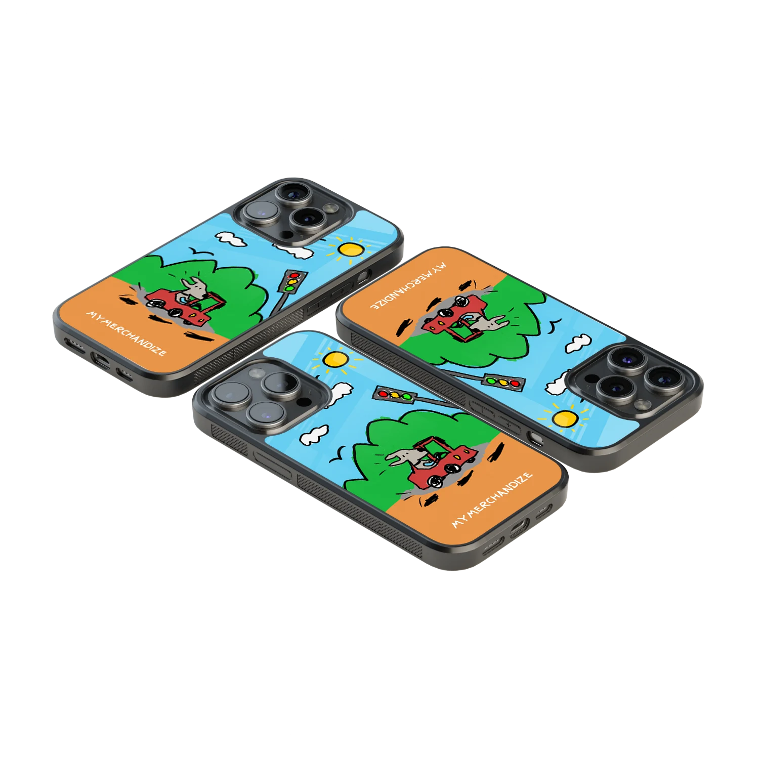 Luxury Glass Back Mobile Cover for iPhone, Samsung Galaxy, OnePlus, Pixel, Redmi & More